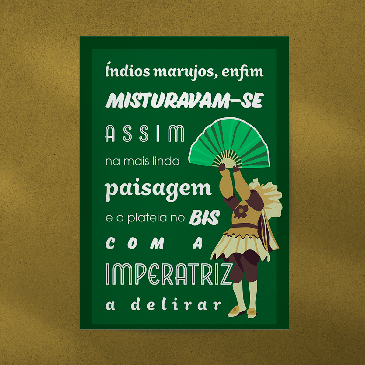 Nome do produto: Imperatriz 1994 - Poster