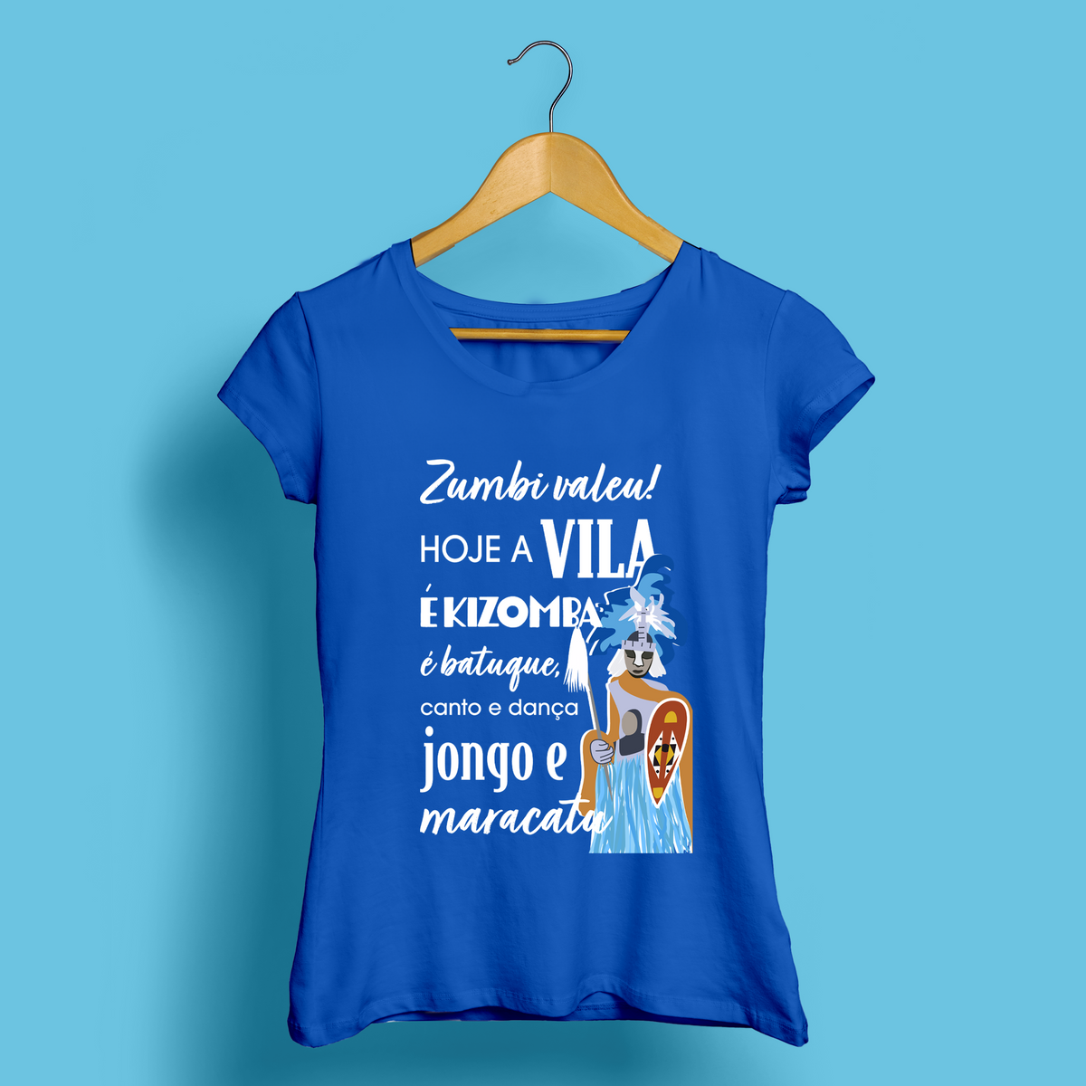 Nome do produto: Homenagem a Vila Isabel 1988: Kizomba - Camiseta Babylong