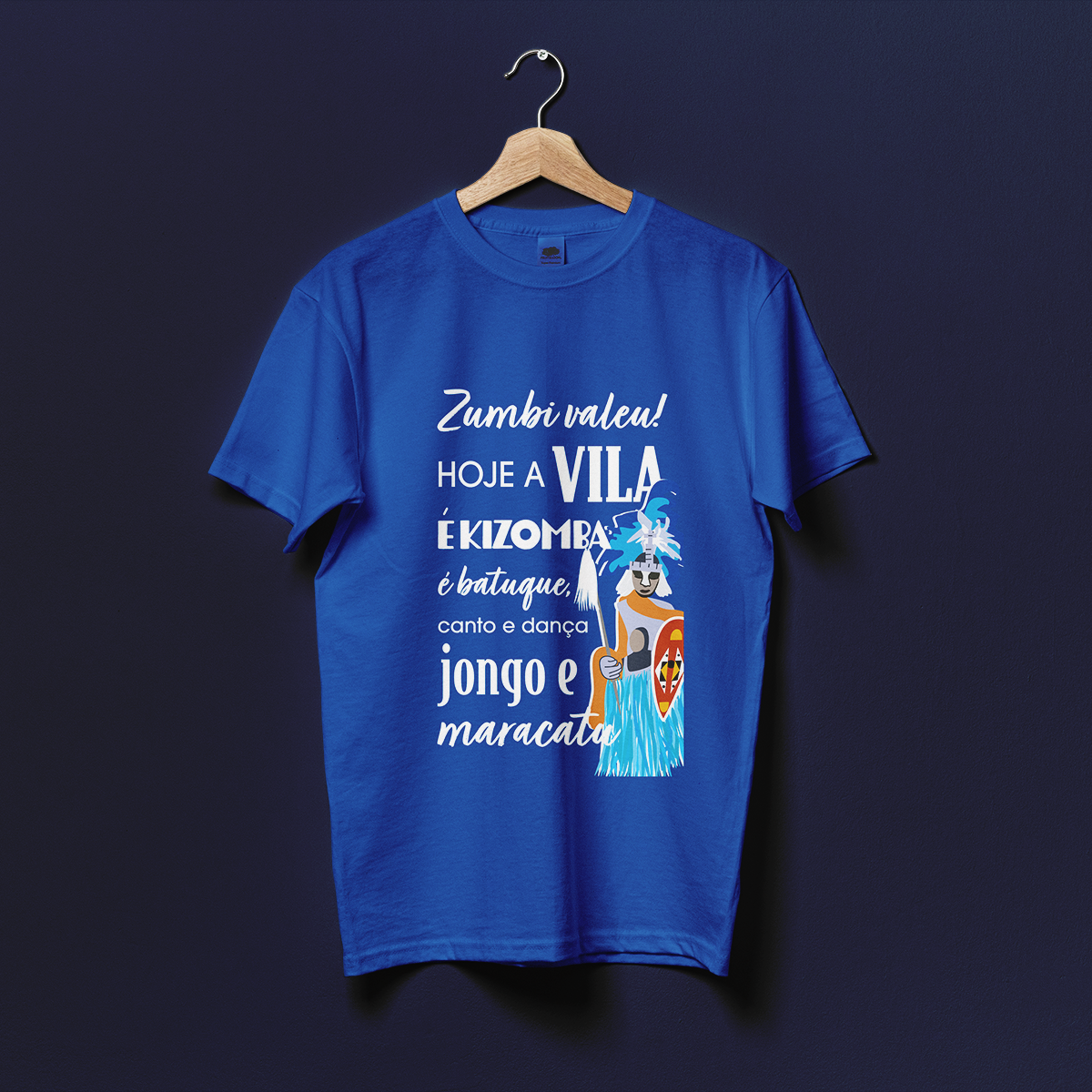 Nome do produto: Homenagem a Vila Isabel 1988: Kizomba - Camiseta 