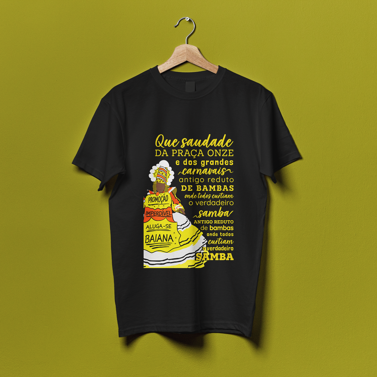 Nome do produto: São Clemente 2019 / São Clemente 1990 - Camiseta