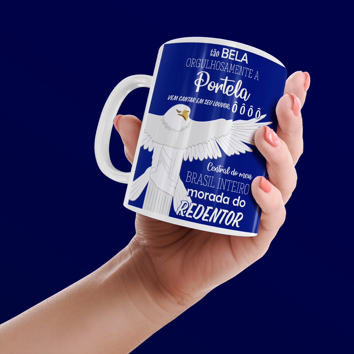 Nome do produto: Portela 2015: Águia Redentora - Caneca