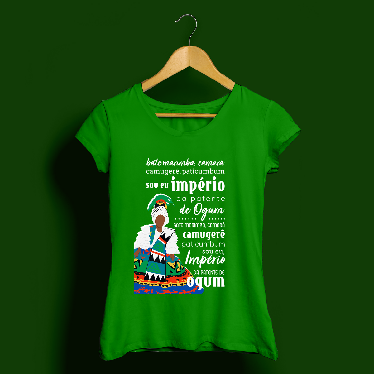 Nome do produto: Império Serrano 2022: Sou eu, Império - Camiseta Babylong