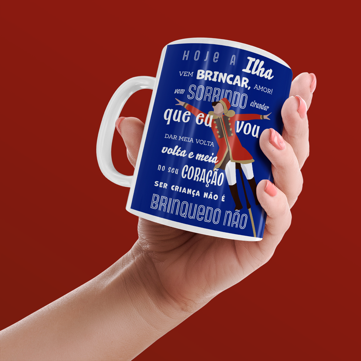 Nome do produto: União da Ilha 2014: Caneca