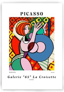 POSTER - MARLENE por PICASSO