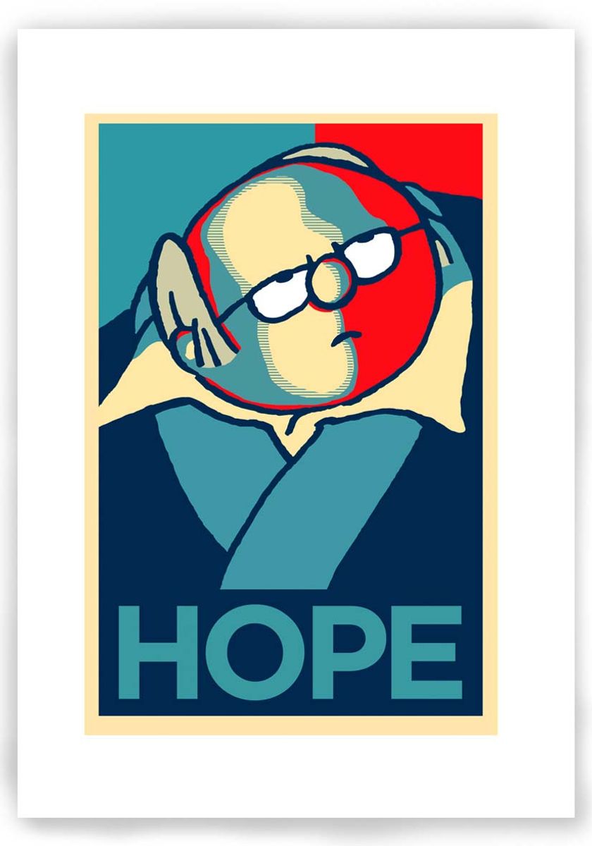 Nome do produto: POSTER - ALAOR HOPE