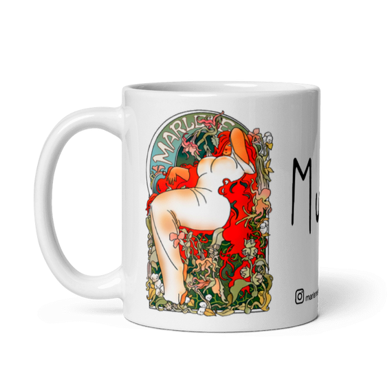 CANECA - MARLENE por ALPHONSE MUCHA