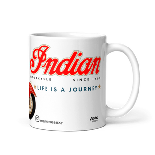 Nome do produtoCANECA - MARLENE INDIAN MOTORCYCLE