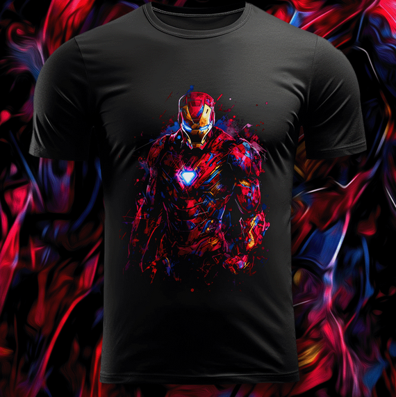Camiseta GeekColors Homem de Ferro