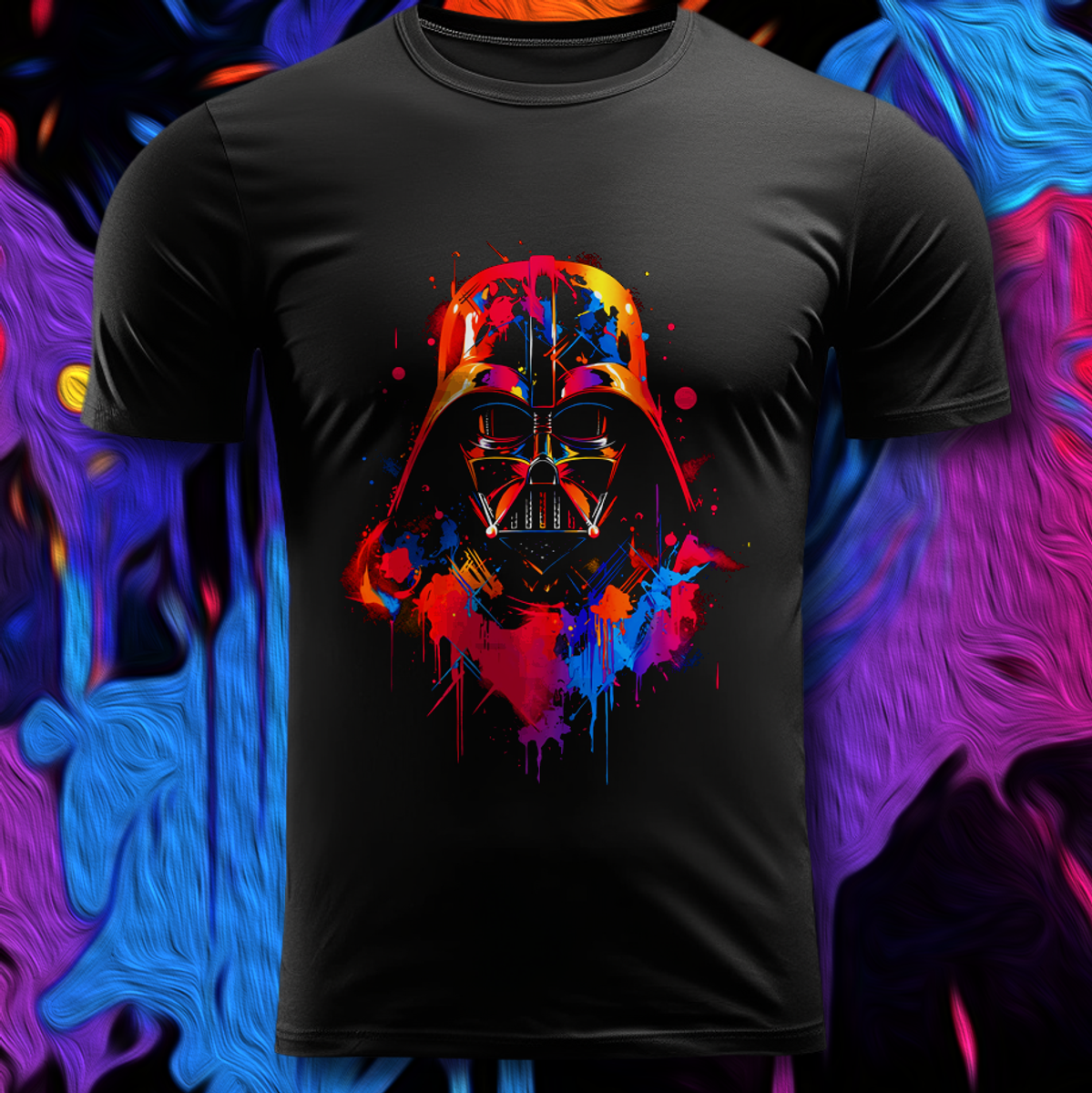 Nome do produto: Camiseta Geek Colors Darth Vader