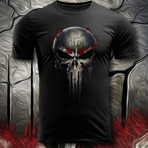 Camiseta Punisher Skull