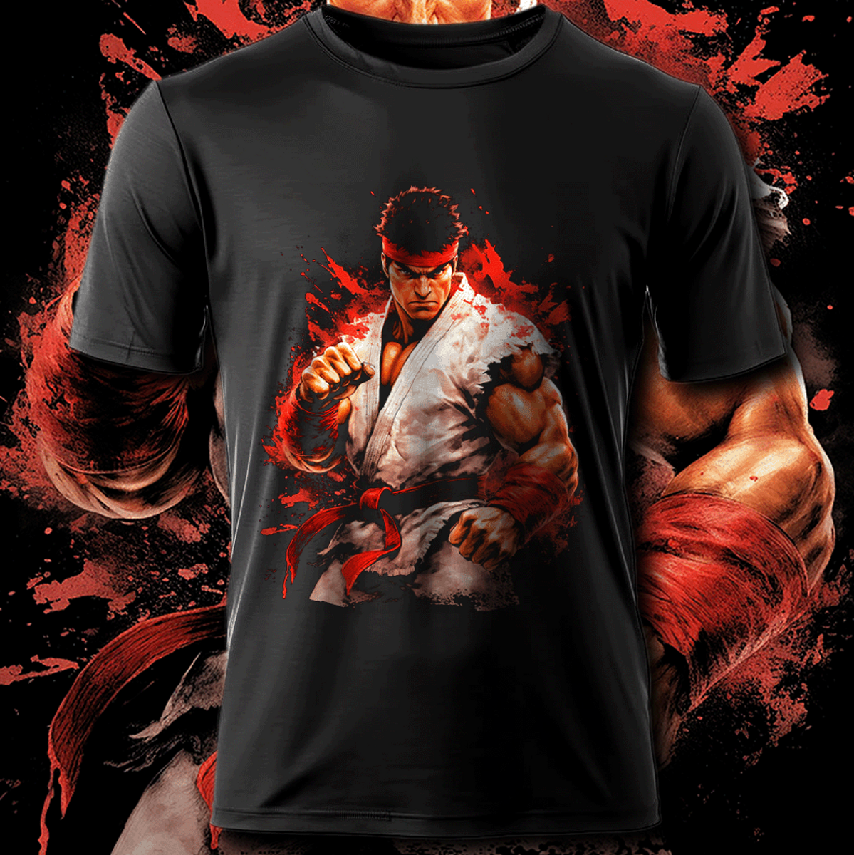 Nome do produto: Camiseta GeekColors Ryu
