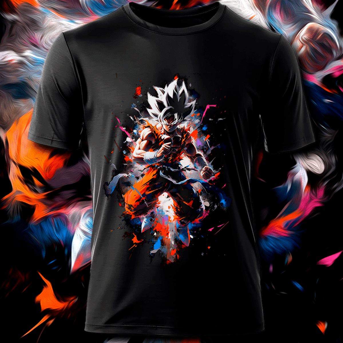 Nome do produto: Camisa GeekColors Goku