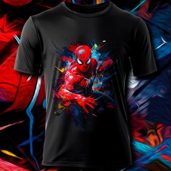 Camseta GeekColors Spider-Man