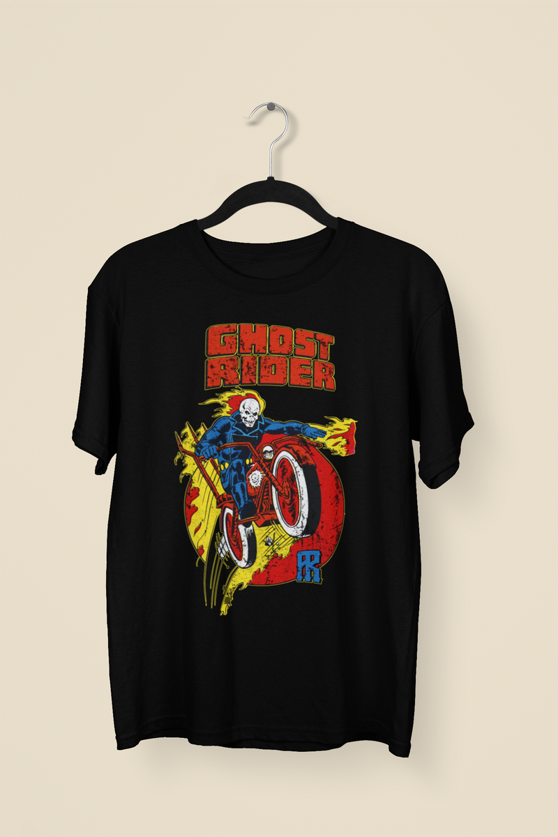 Nome do produto: Ghost Rider das Antigas - T-Shirt Quality