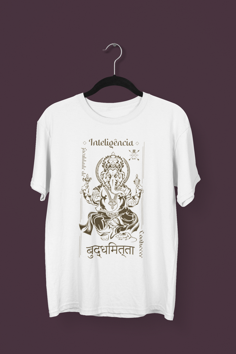 Nome do produto: Inteligência de Ganesha - T-Shirt Prime