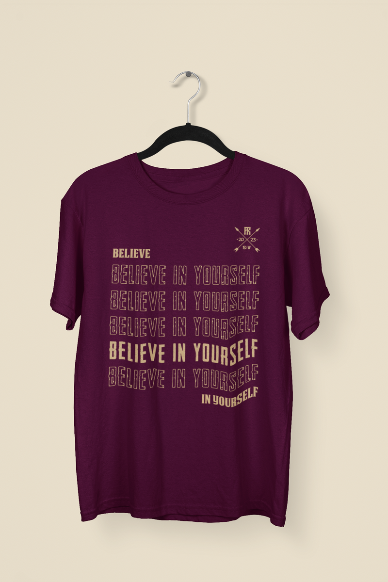 Nome do produto: Believe In Yourself - T-Shirt Classic
