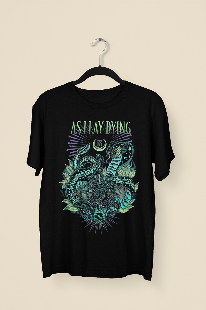 Nome do produto: Camisa de Banda - As I Lay Dying - T Shirt Classic