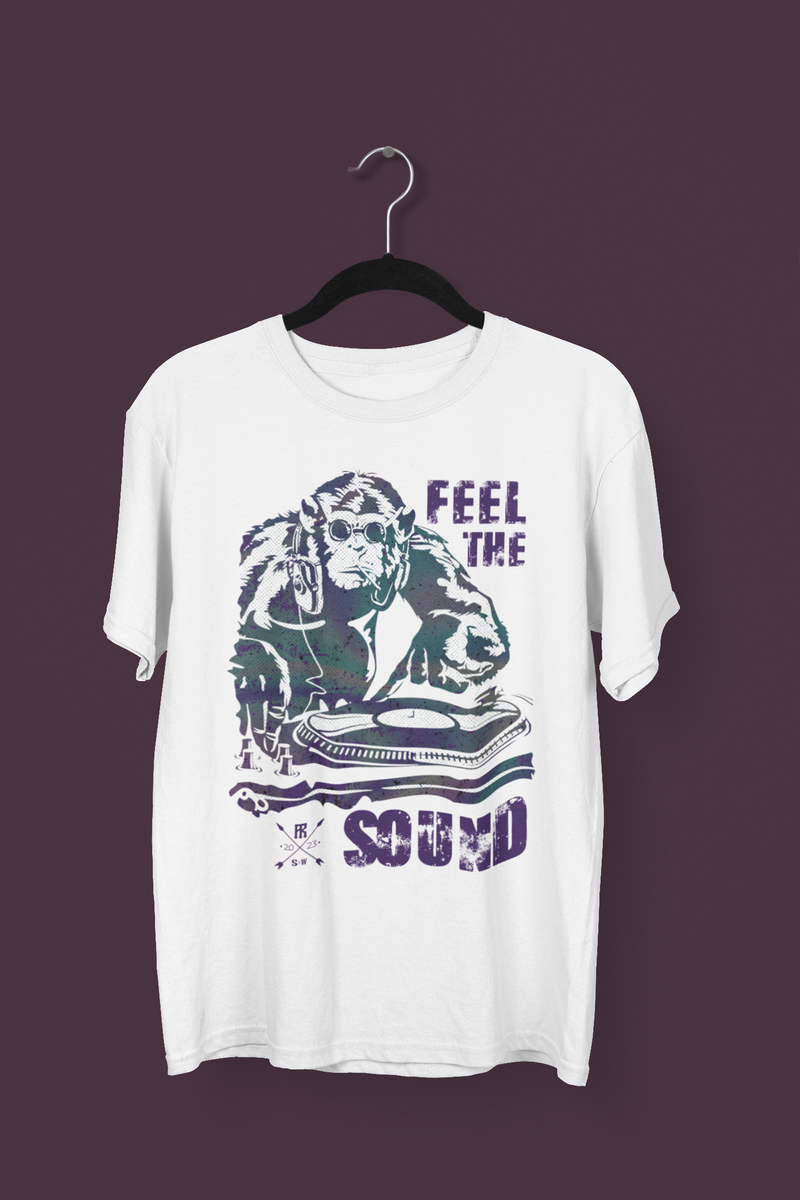 Nome do produto: Feel The Sound - T-Shirt Prime