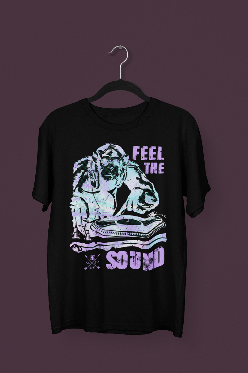 Nome do produto:  Feel The Sound - T-Shirt Classic