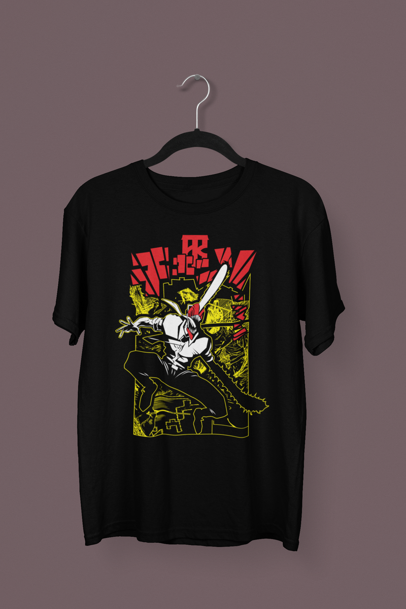 Nome do produto: Chainsaw\'s Fight - T-Shirt Quality