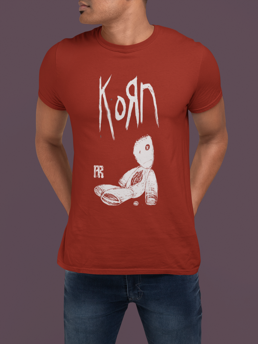 Nome do produto: Camisa de Banda - Korn - T-Shirt Quality