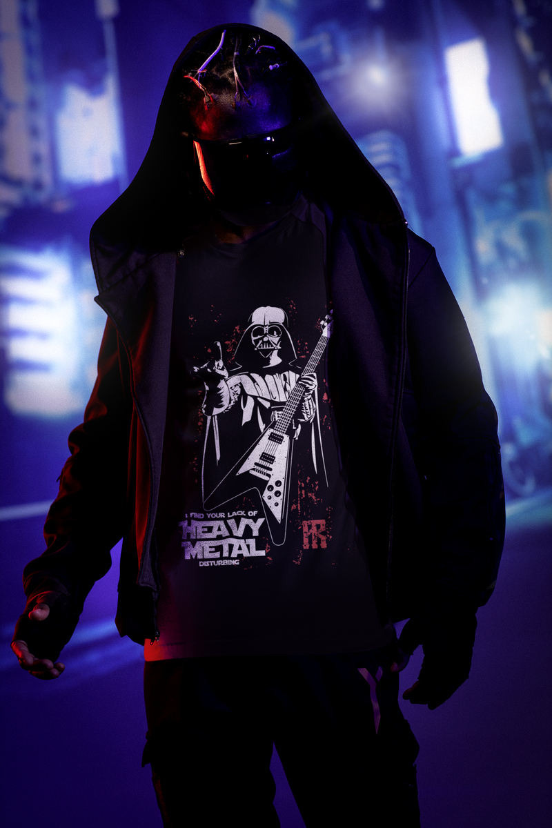 Nome do produto: Darth Vader Heavy Metal - T-Shirt Quality