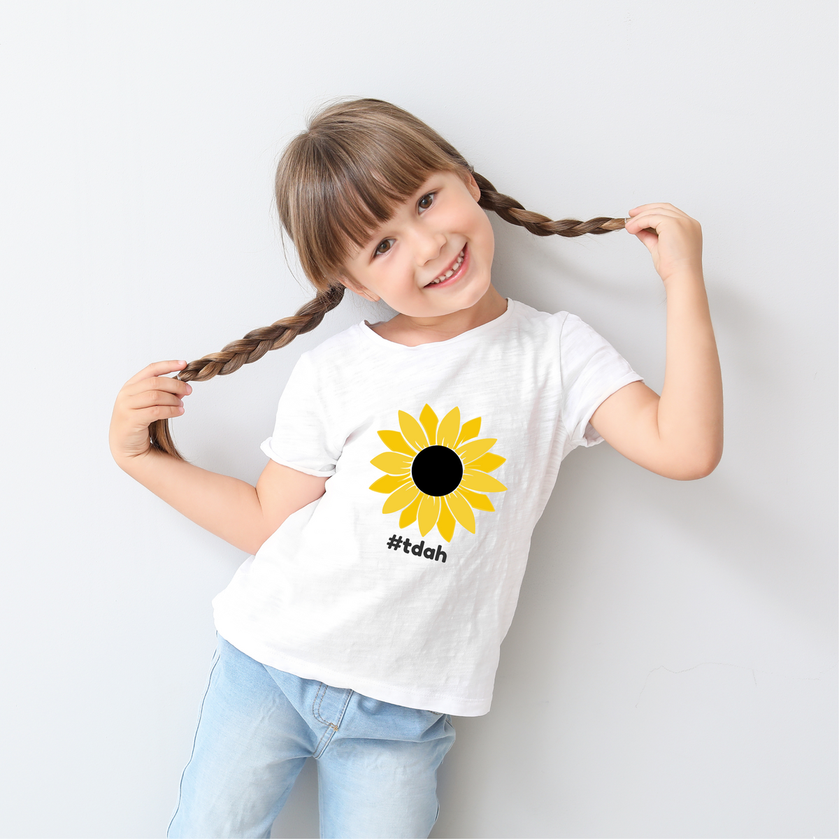 Nome do produto: Camiseta Infantil Quality - Girassol #tdah