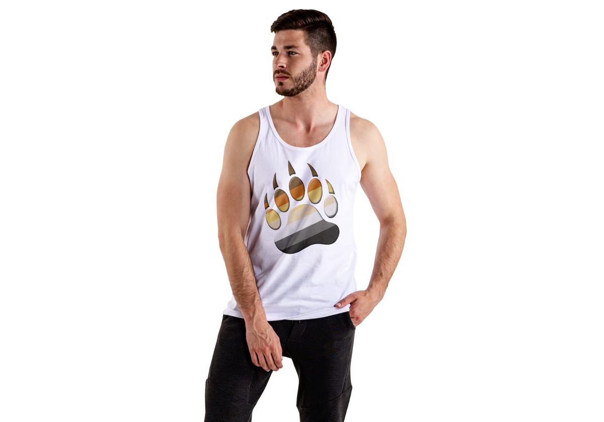 Nome do produto: Bear Pride Paw - Regata