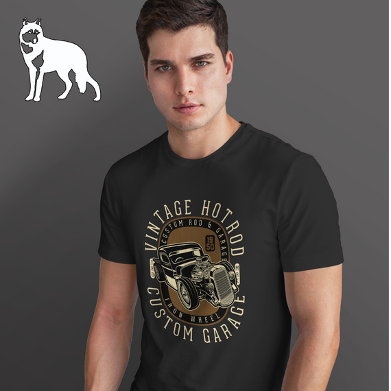 Camiseta Quality Hot Rod Vintage