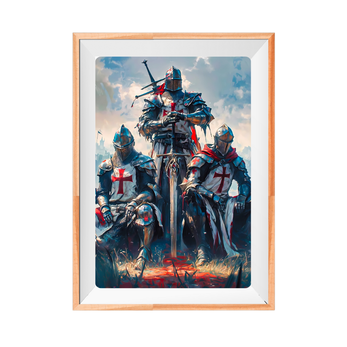 Nome do produto: Quadro Grande (84 x 120 cm) Gladiadores8