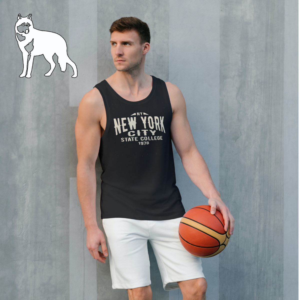 Nome do produto: Lobo Branco 2024 NY City masculina