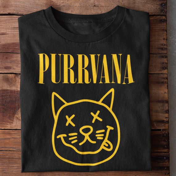 Camiseta - Purrvana