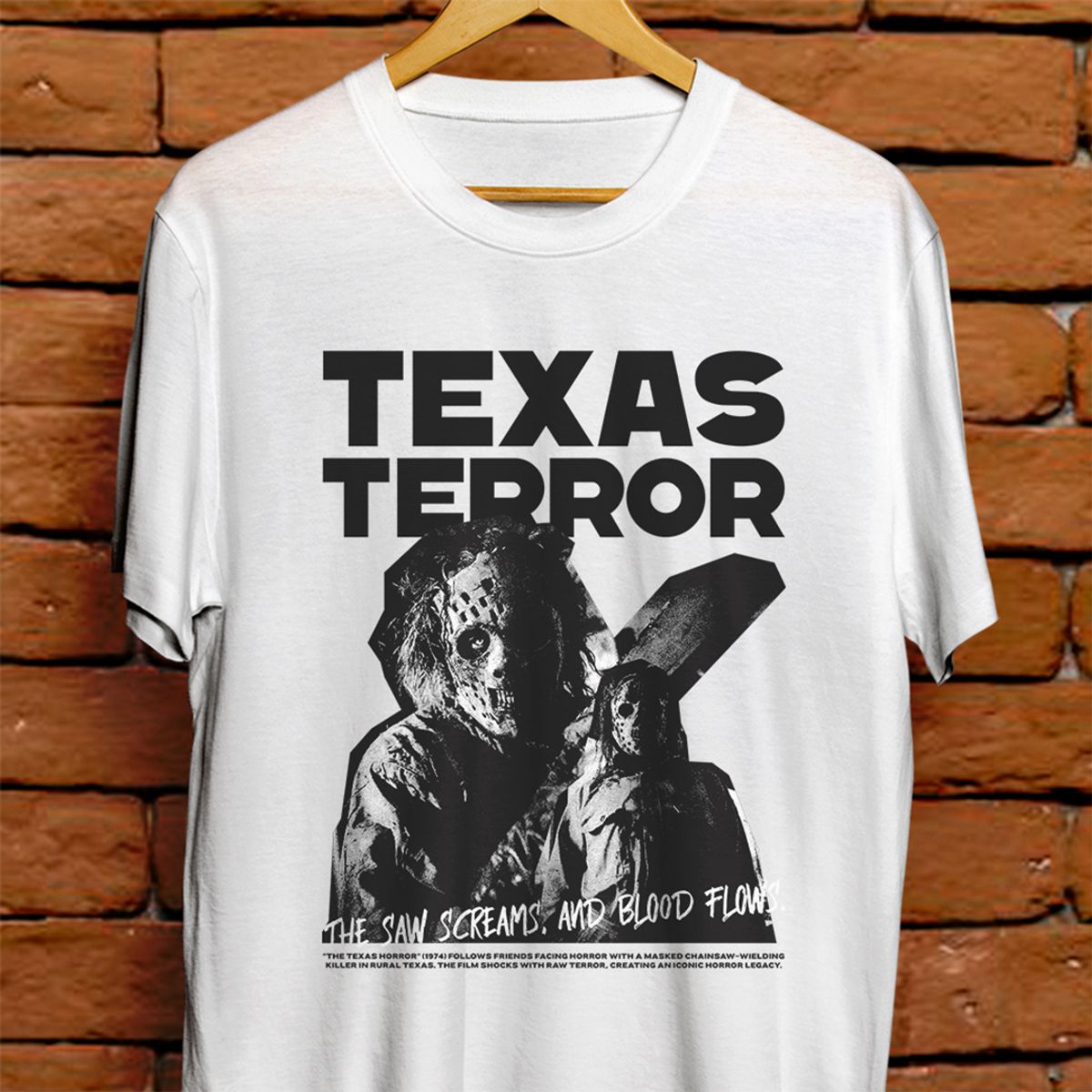 Nome do produto: Camiseta Unissex - Texas Terror