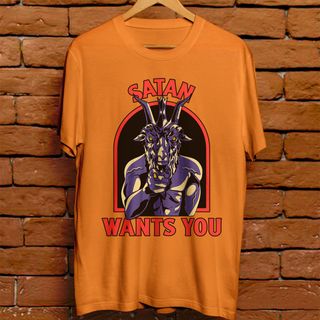 Nome do produtoCamiseta Unissex - Satan wants you