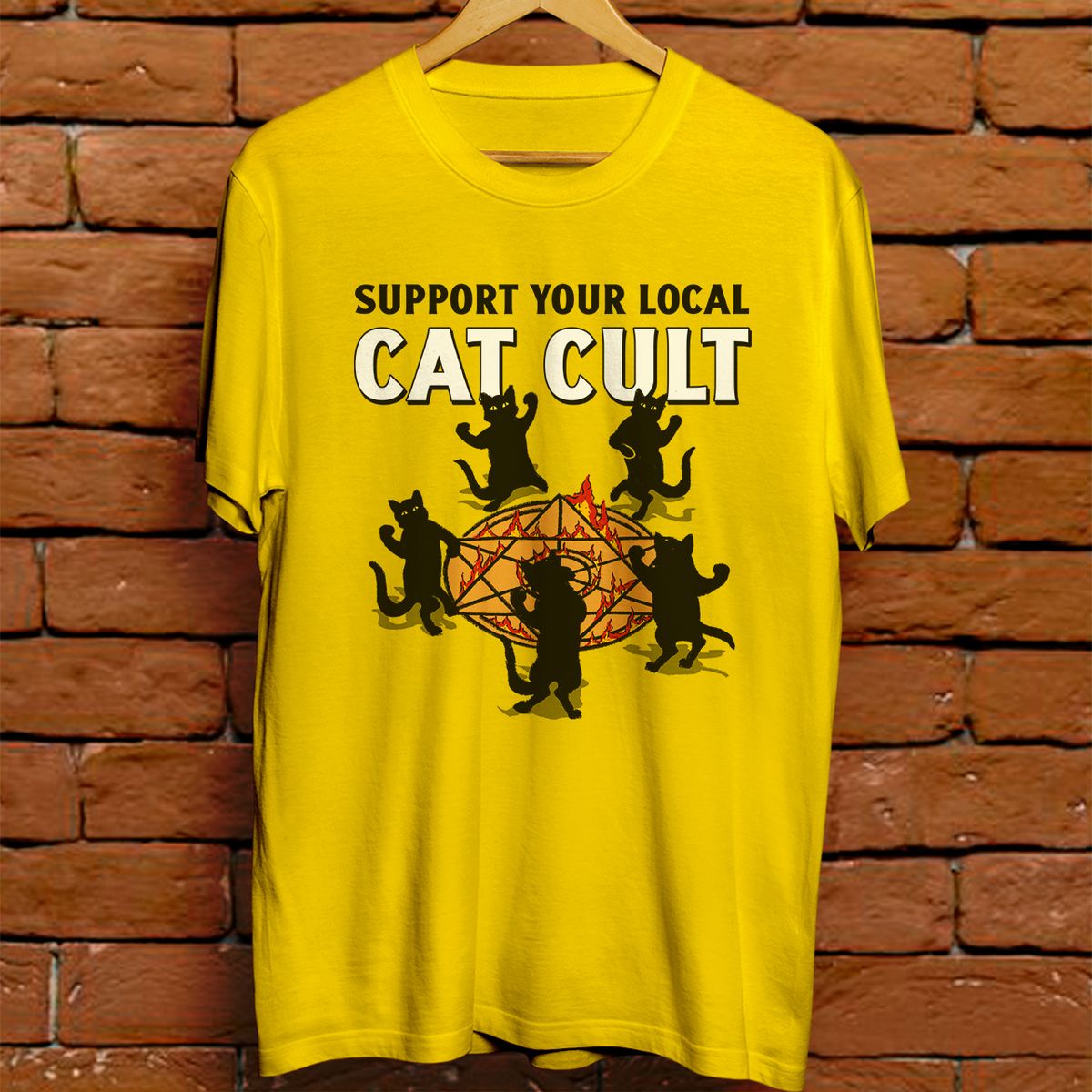 Nome do produto: Camiseta masculina - Cat cult