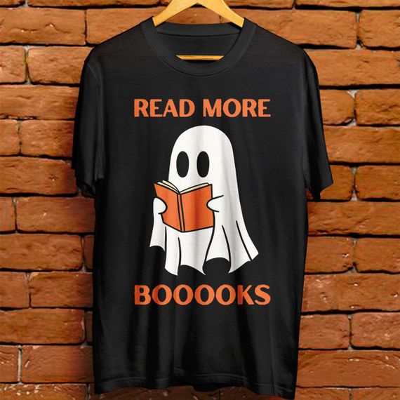 Camiseta masculina -  Read more booooks