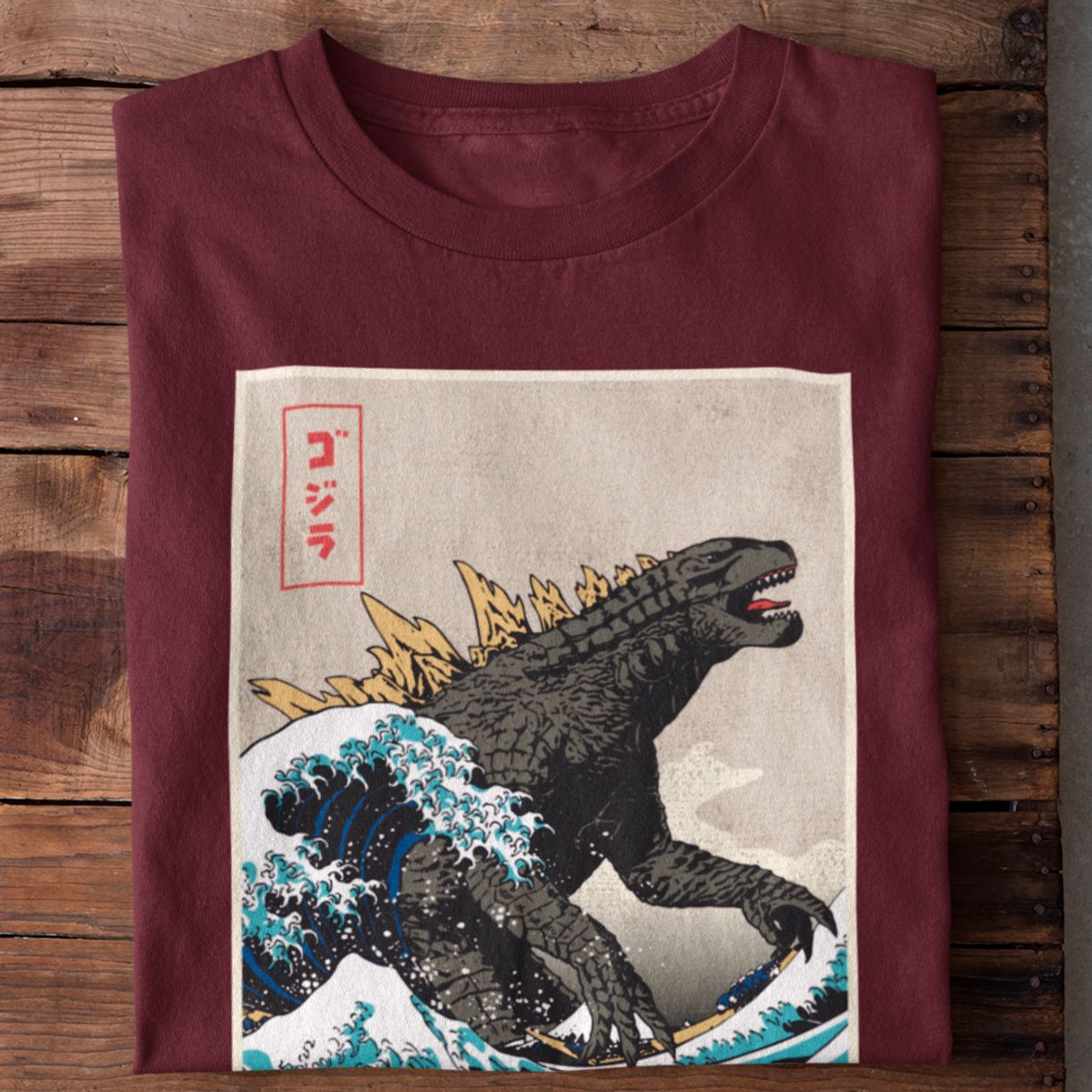 Nome do produto: Camiseta Unissex - The great kaiju