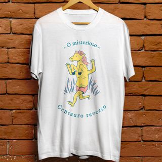 Camiseta Unissex - O misterioso centauro reverso