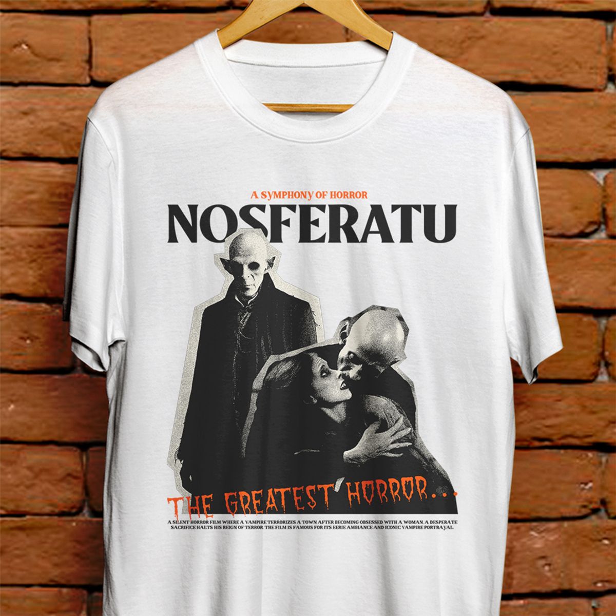 Nome do produto: Camiseta Unissex - Nosferatu