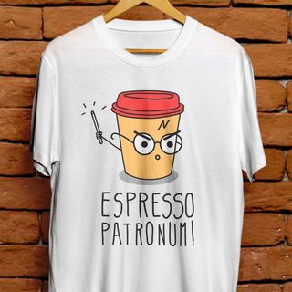 Nome do produtoCamiseta Unissex - Espresso patronum