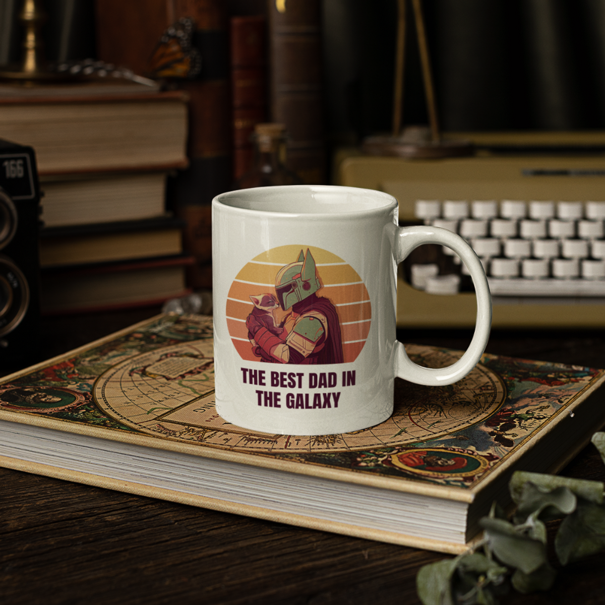 Nome do produto: Caneca - The Best Dad in The Galaxy