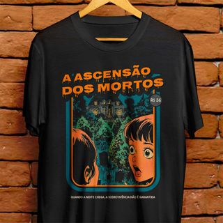 Nome do produtoCamiseta Unissex - A ascensão dos mortos