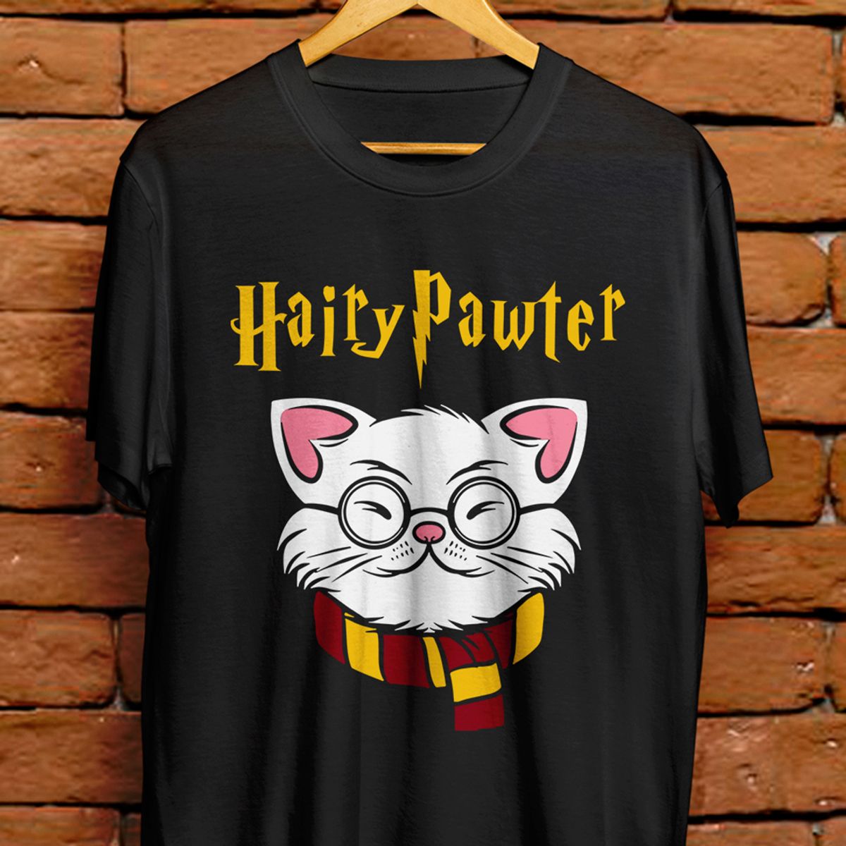 Nome do produto: Camiseta Unissex - Hairy Pawter