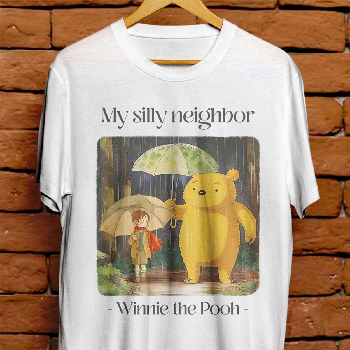 Nome do produto: Camiseta Unissex - My neighboor pooh