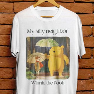 Nome do produtoCamiseta Unissex - My neighboor pooh