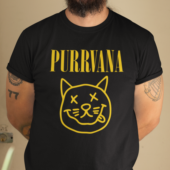 Camiseta - Purrvana