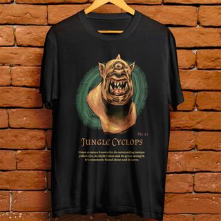 Nome do produtoCamiseta Unissex - Jungle Cyclops