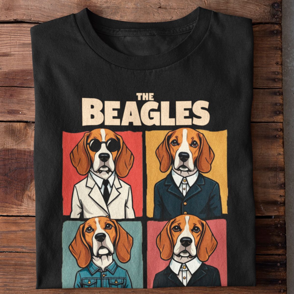 Nome do produto: Camiseta Unissex - The Beagles