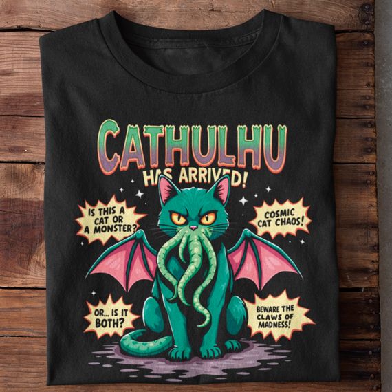 Camiseta Unissex - Cathulhu 