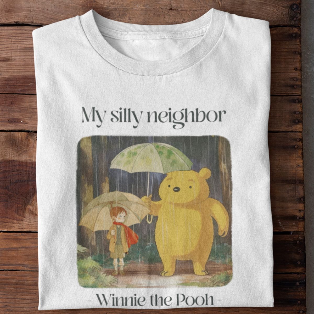 Nome do produto: Camiseta Unissex - My neighboor pooh